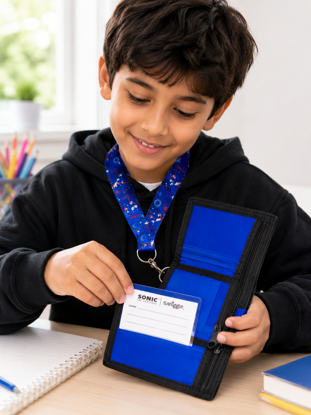 Smiggle wallet Sonic