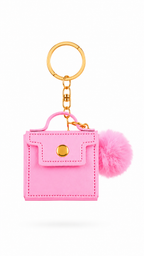 Mini Handbag Keychain Pouch