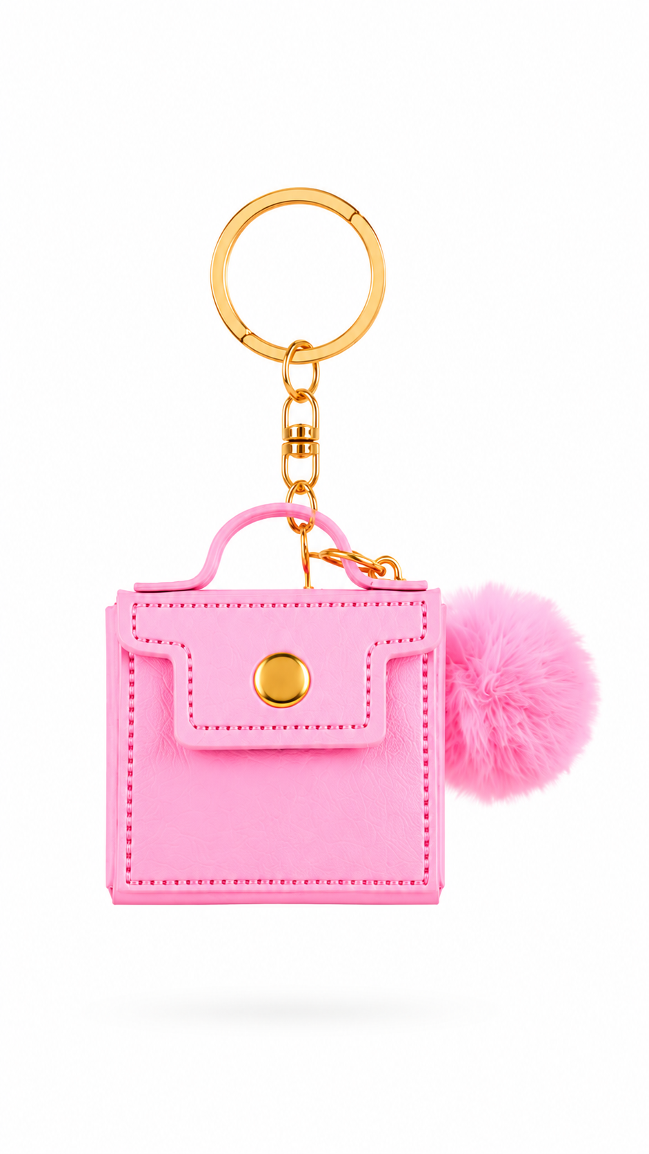 Mini Handbag Keychain Pouch