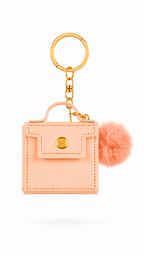 Mini Handbag Keychain Pouch