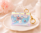 Pochacco Holographic Mini Coin Pouch Keychain