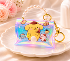 Pochacco Holographic Mini Coin Pouch Keychain