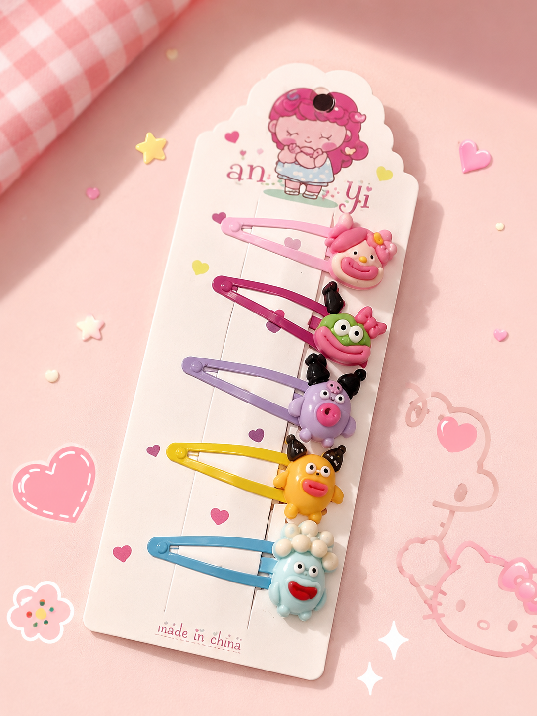 Funny Face Pin card Secondary image