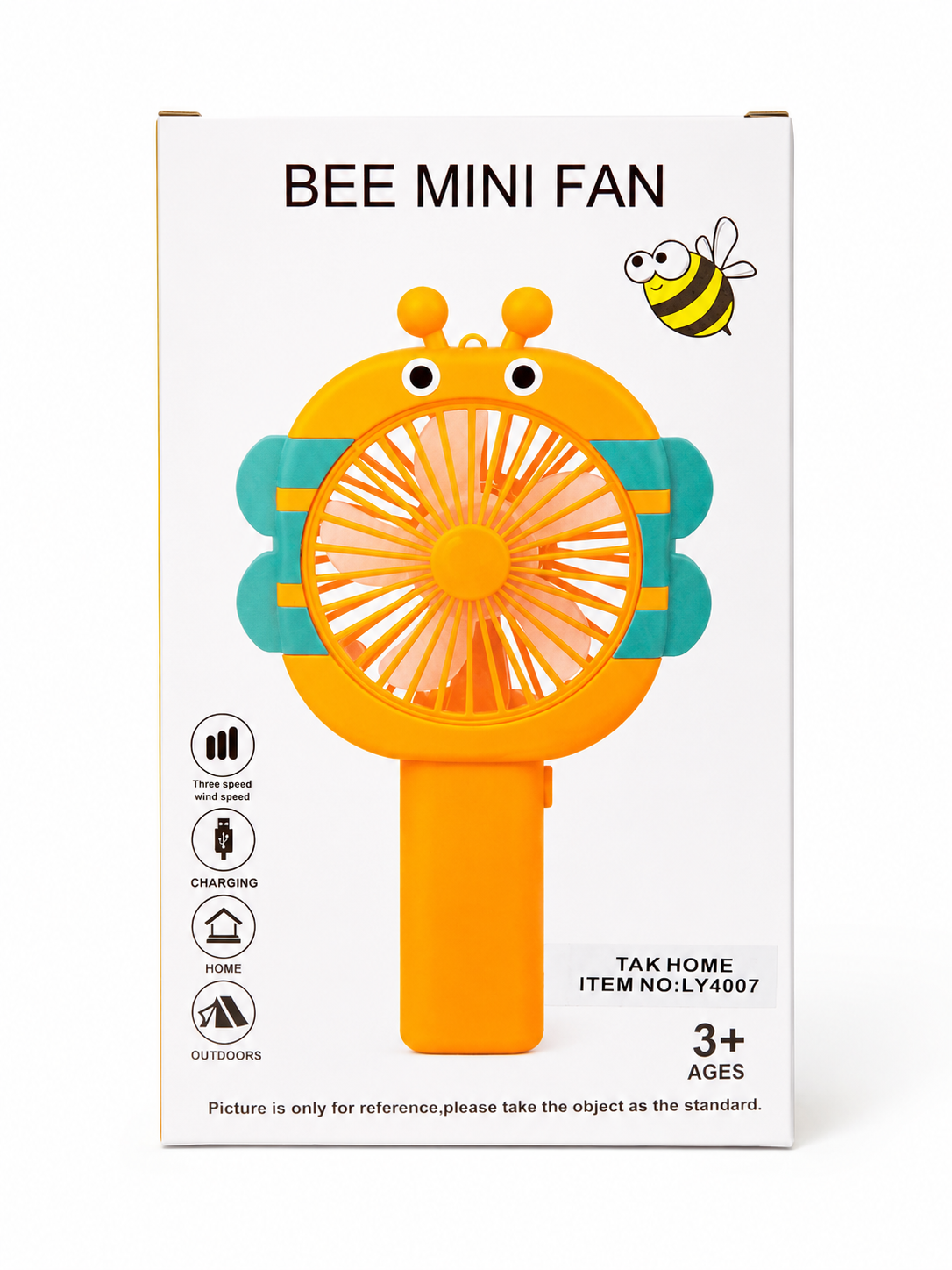 Electric fan mini bee LY4007 Secondary image