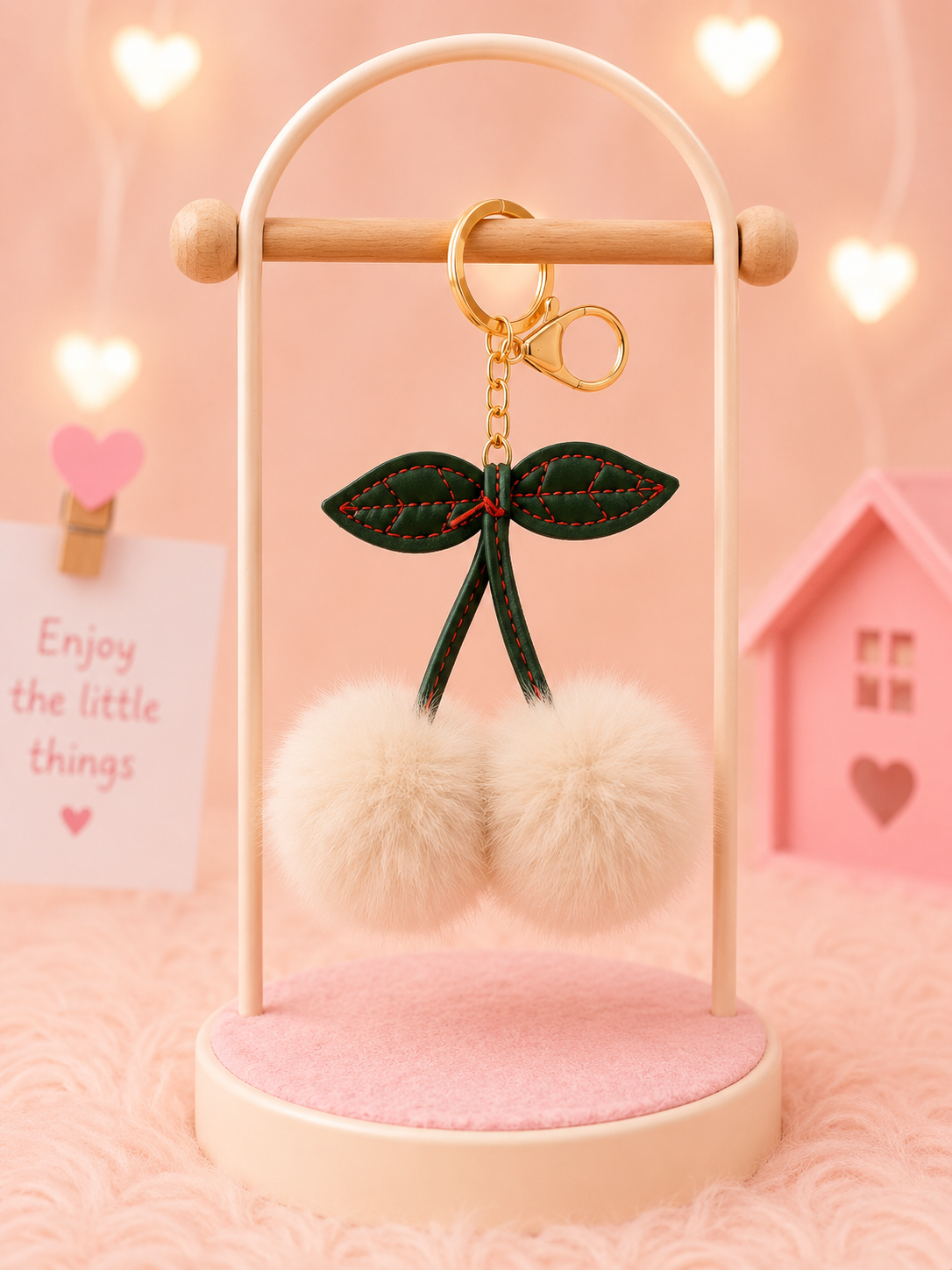 keychain 365-7 Fur Cherry