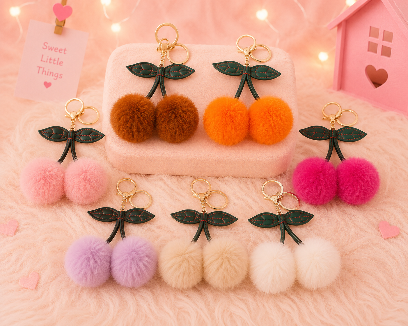 keychain 365-7 Fur Cherry