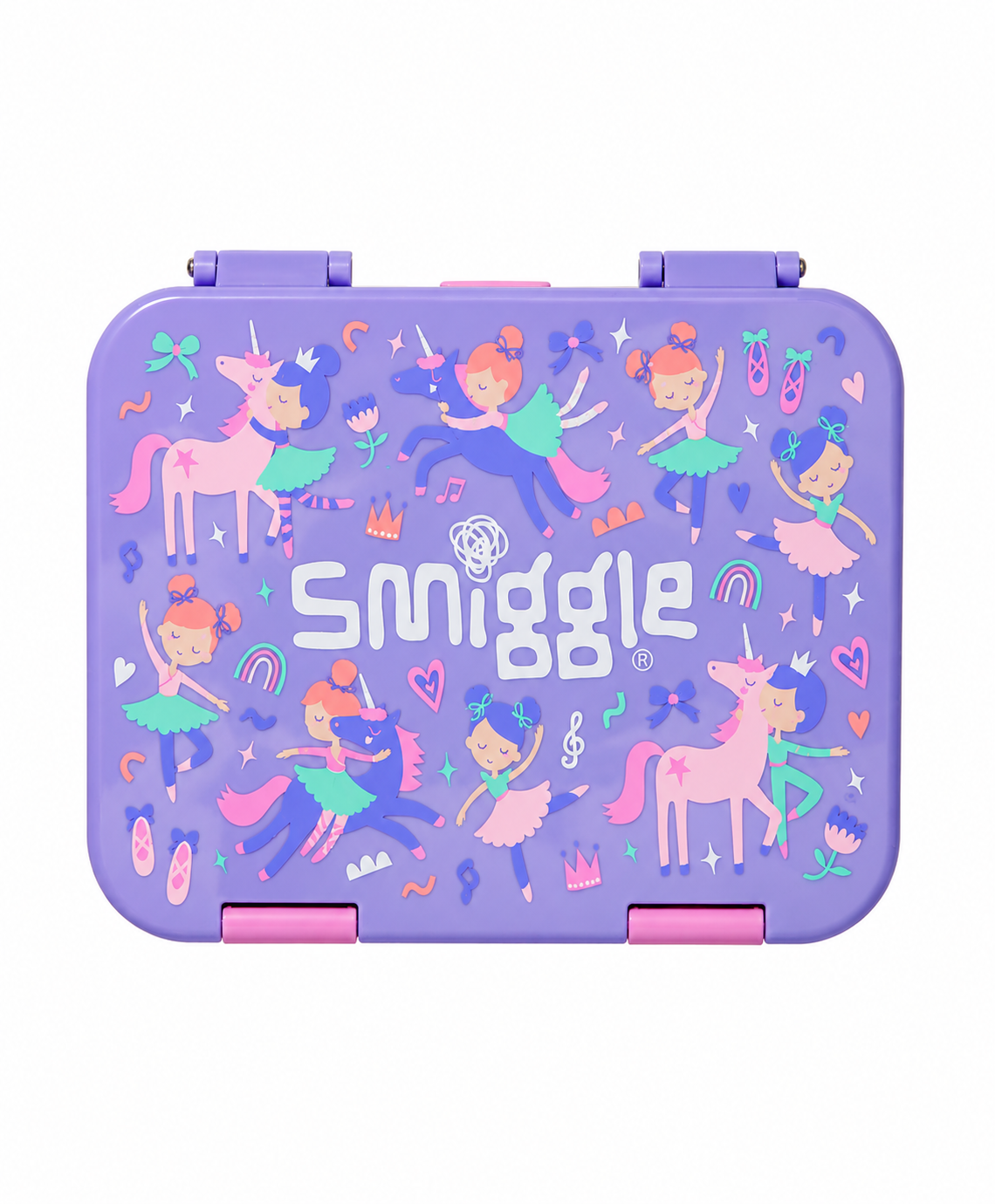 SMIGGLE BENTO BOX - UNICORN PURPLE