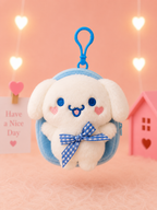 SANRIO VELVET POUCH KEYCHAIN