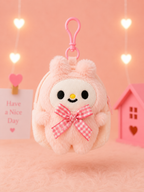 SANRIO VELVET POUCH KEYCHAIN