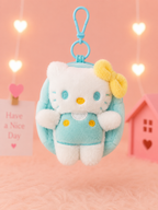 SANRIO VELVET POUCH KEYCHAIN