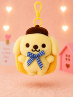SANRIO VELVET POUCH KEYCHAIN