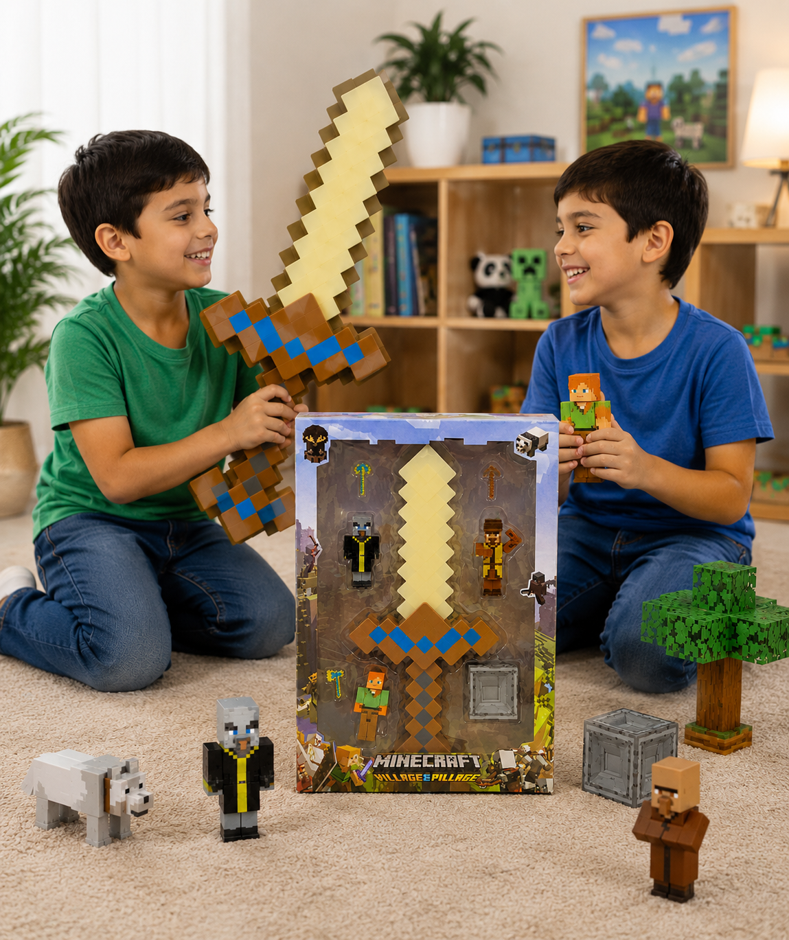Minecraft Sword Weapon Set Main image