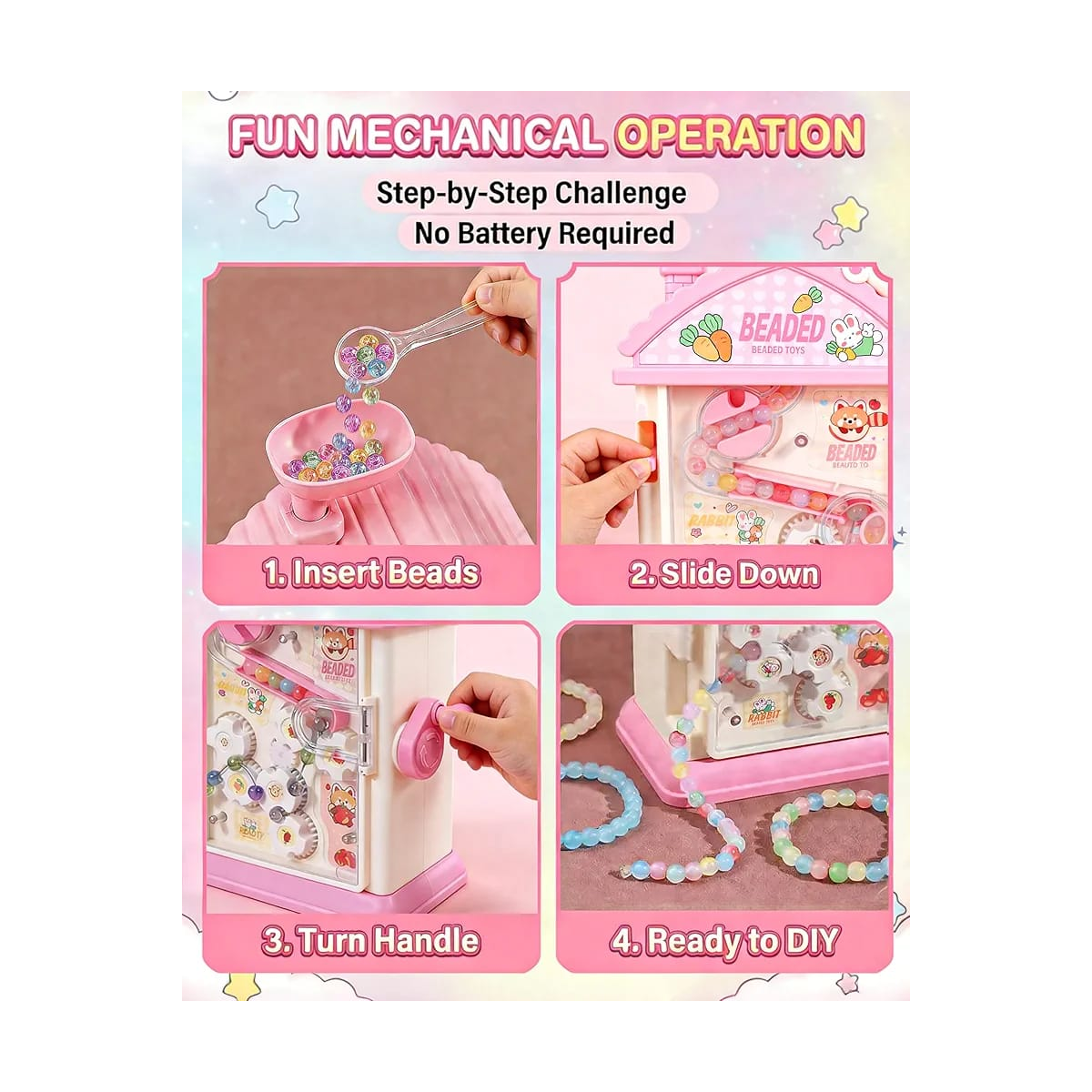 DIY BRACELET MACHINE - PINK