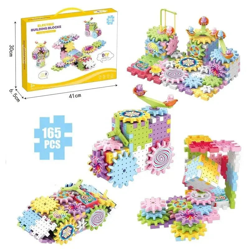 ELECTRIC BUILDING BLOCKS 165 PCS Main image