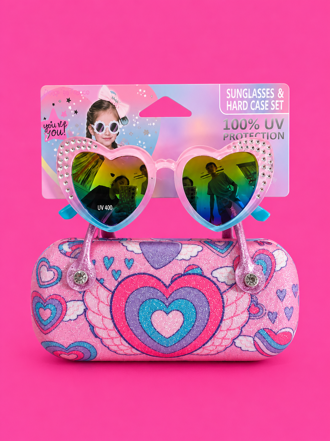 VEST HEART SUN-GLASSES SET Main image