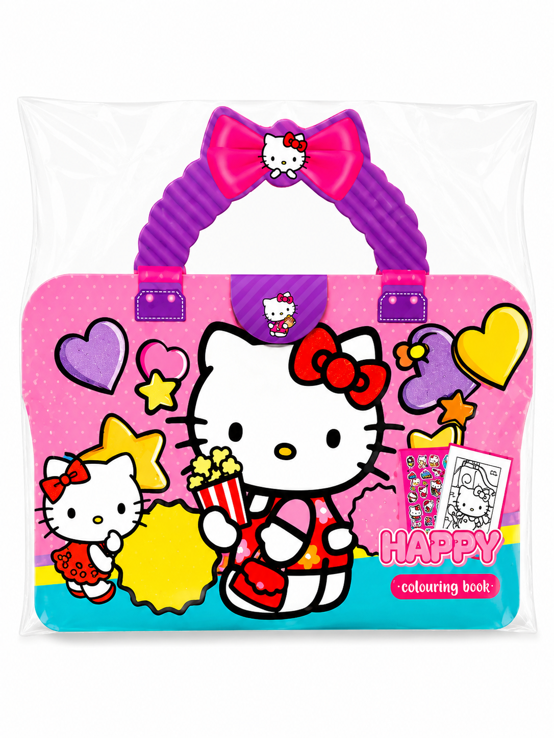HELLO KITTY COLORING/ STICKER BOOK