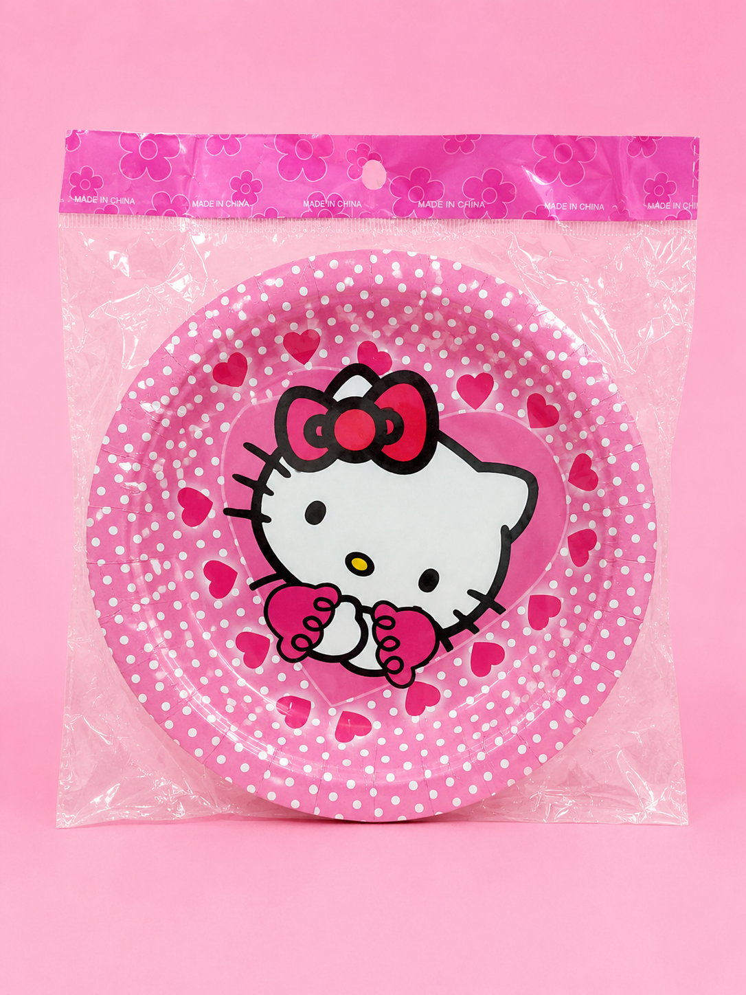 BIRTHDAY PLATES - 10 PCS