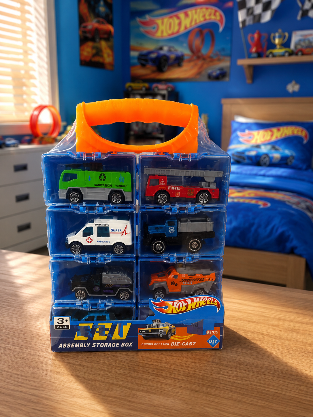 HOT WHEELS CAR STORAGE Secondary image