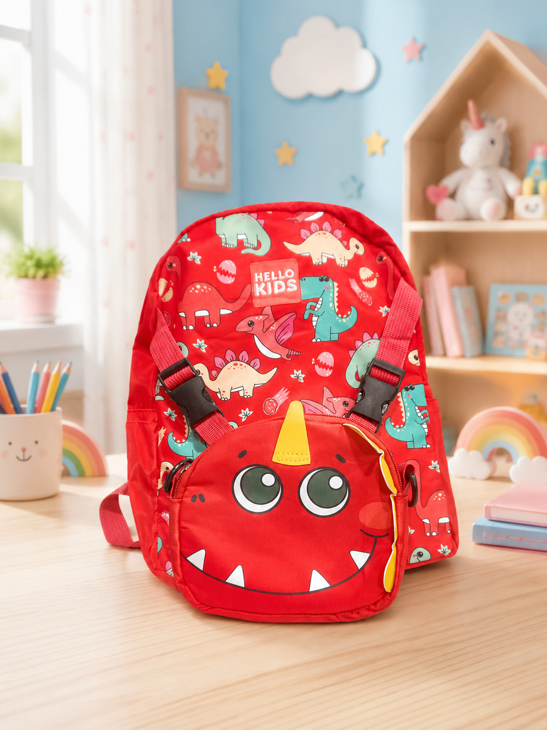 Kids Dinosaur Backpack - 13.5 INCHES Main image