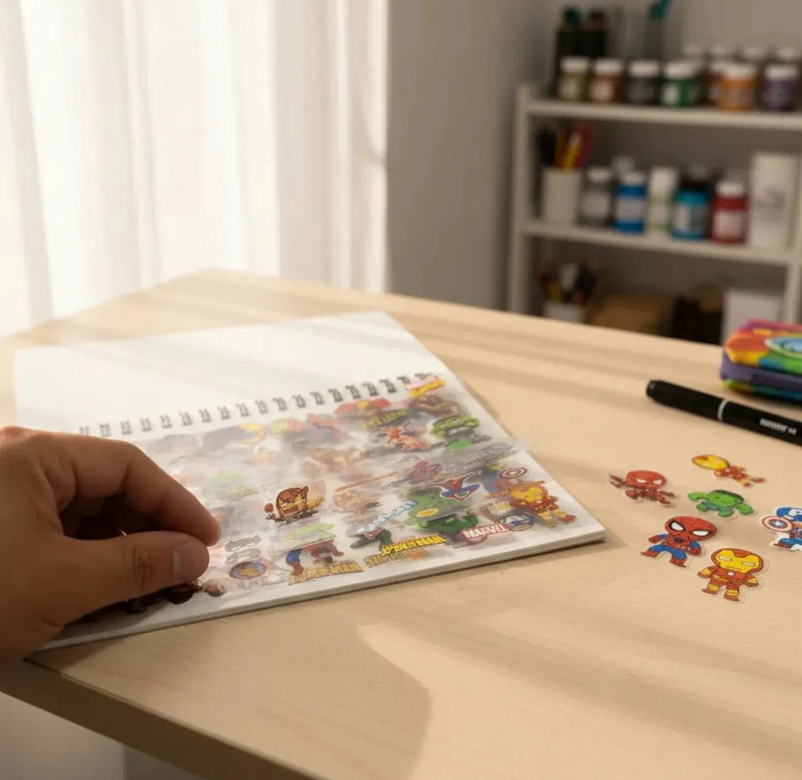 KIDS STICKER MARVEL