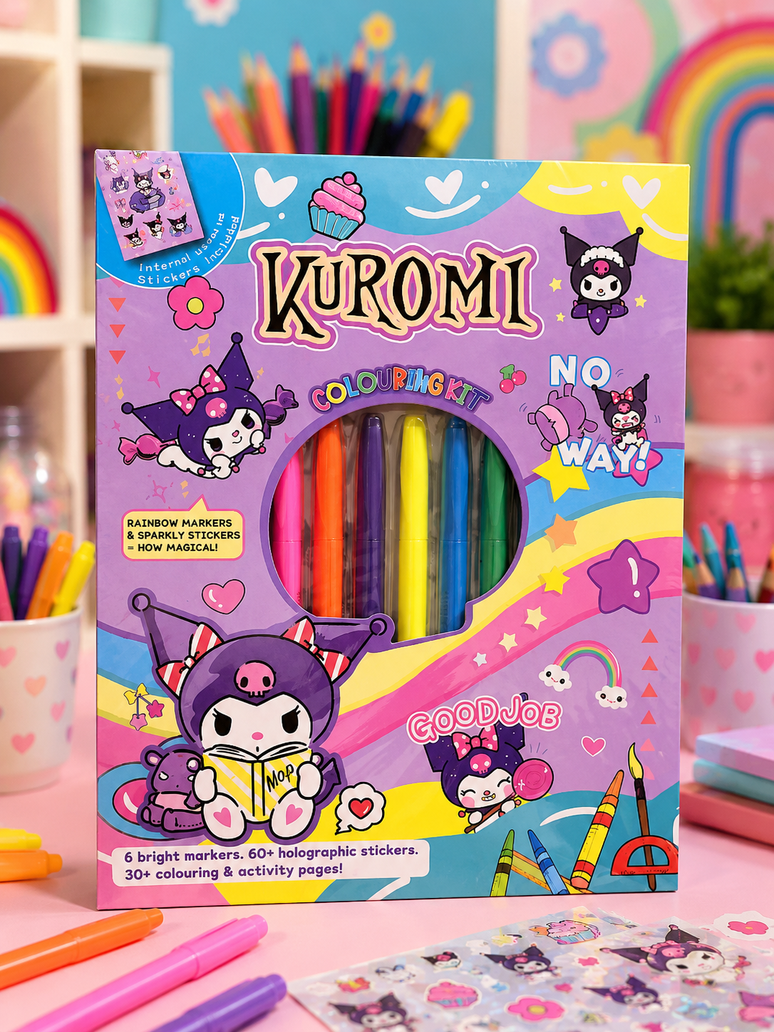 COLORING BOOK KUROMI