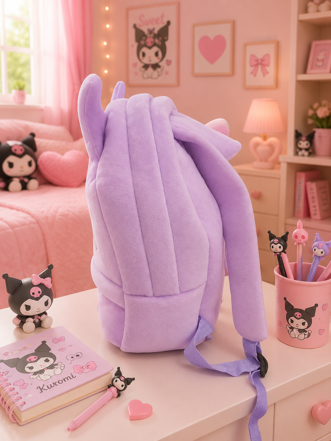 KUROMI PLUSH BAG Secondary image
