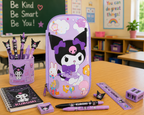 KUROMI PENCIL CASE - PURPLE