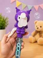 Rotating Wings Bubble Blower Toy – Purple