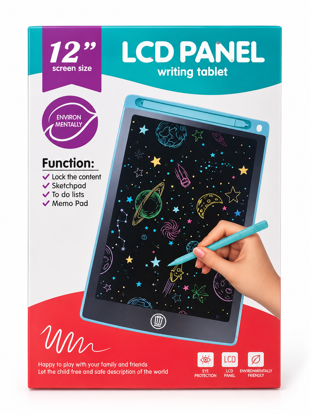 LCD Writing Tablet - 12 inches