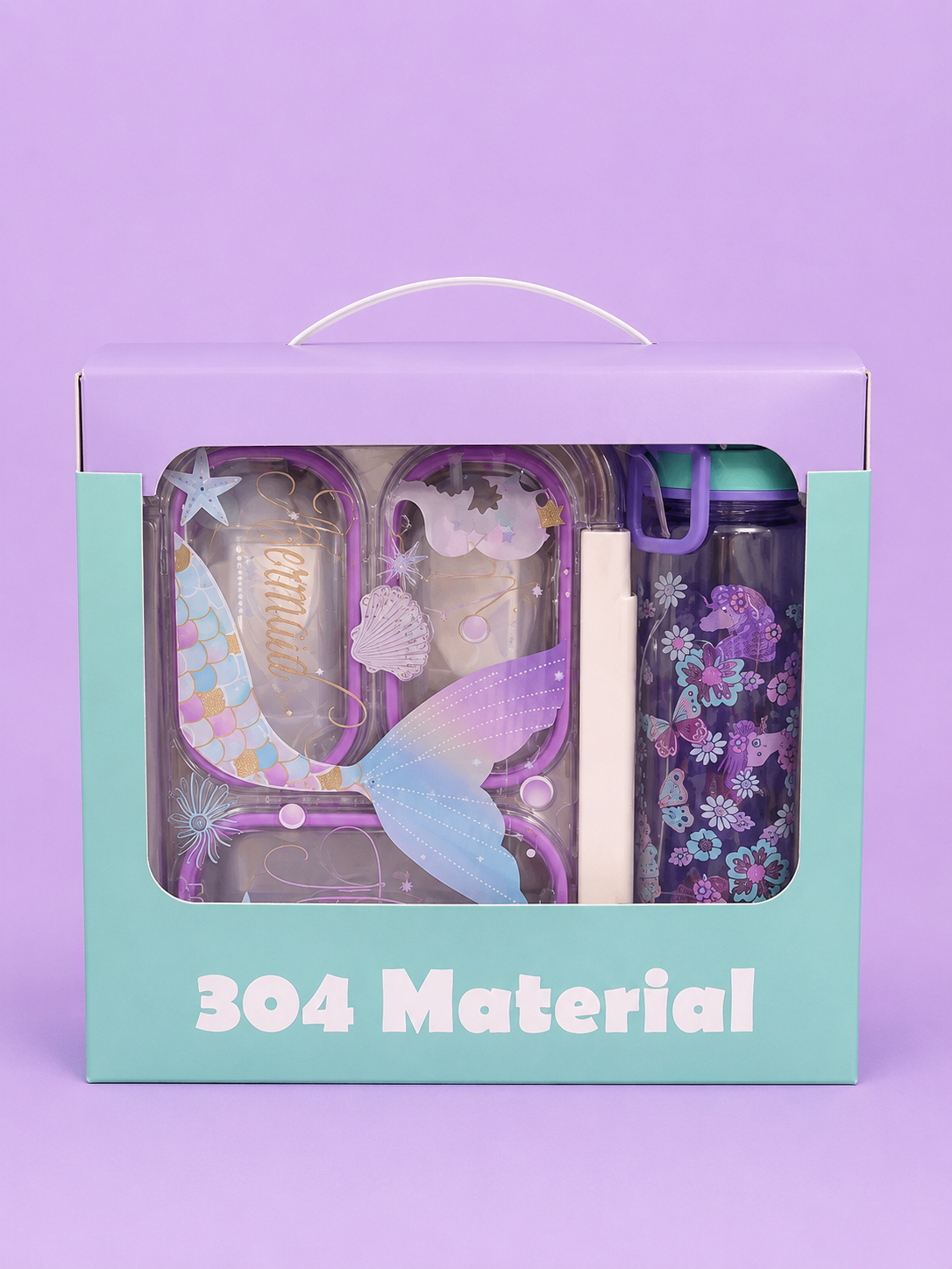 MERMAID LUNCH BOX SET