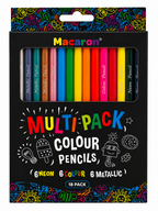 MACARON MULTI PACK COLOR PENCILS - 18 PCS