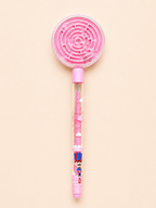 Bullet Pencil with Mini Maze Game Topper