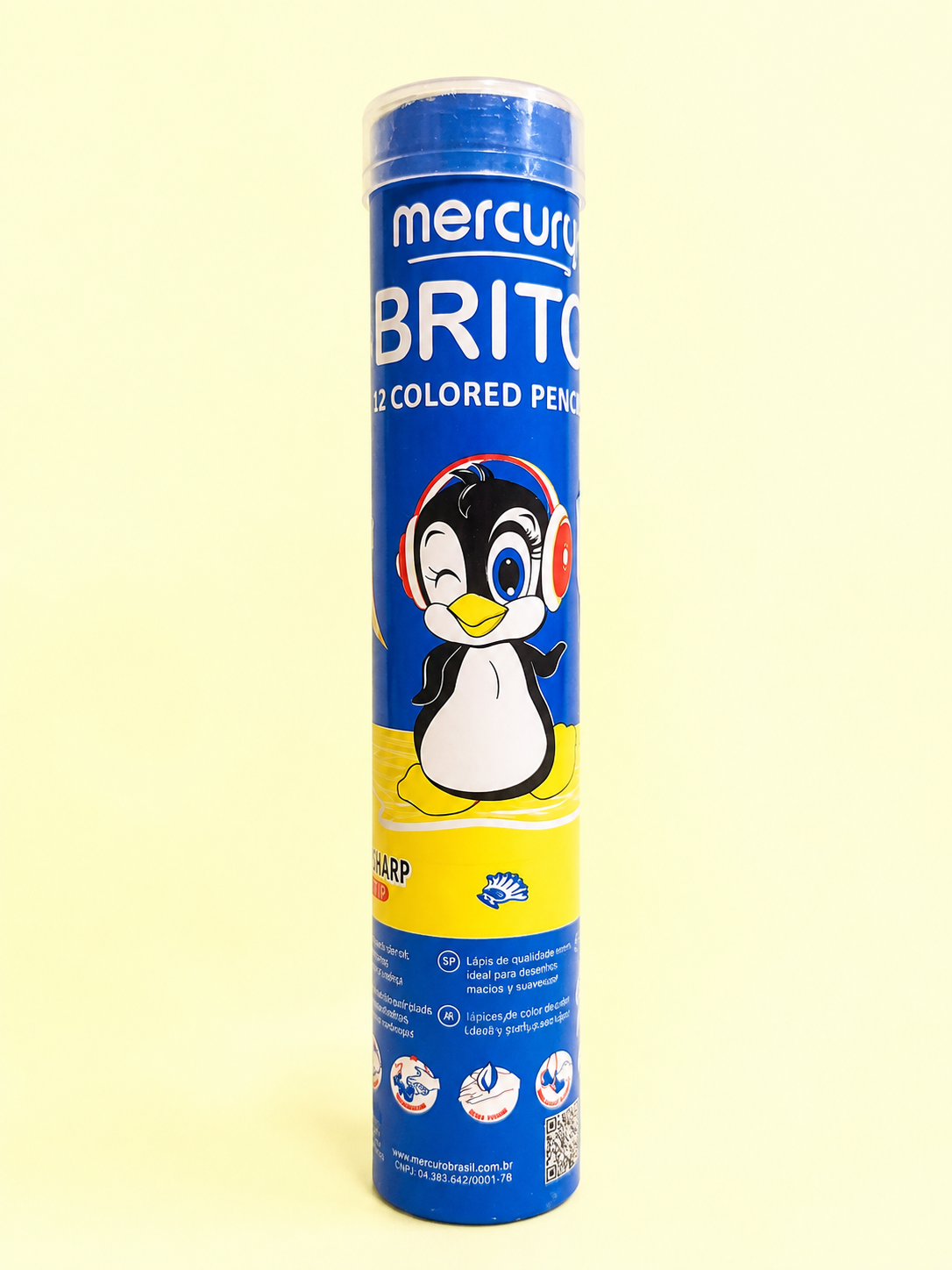 MERCURY COLOR PENCILS - 12 PCS