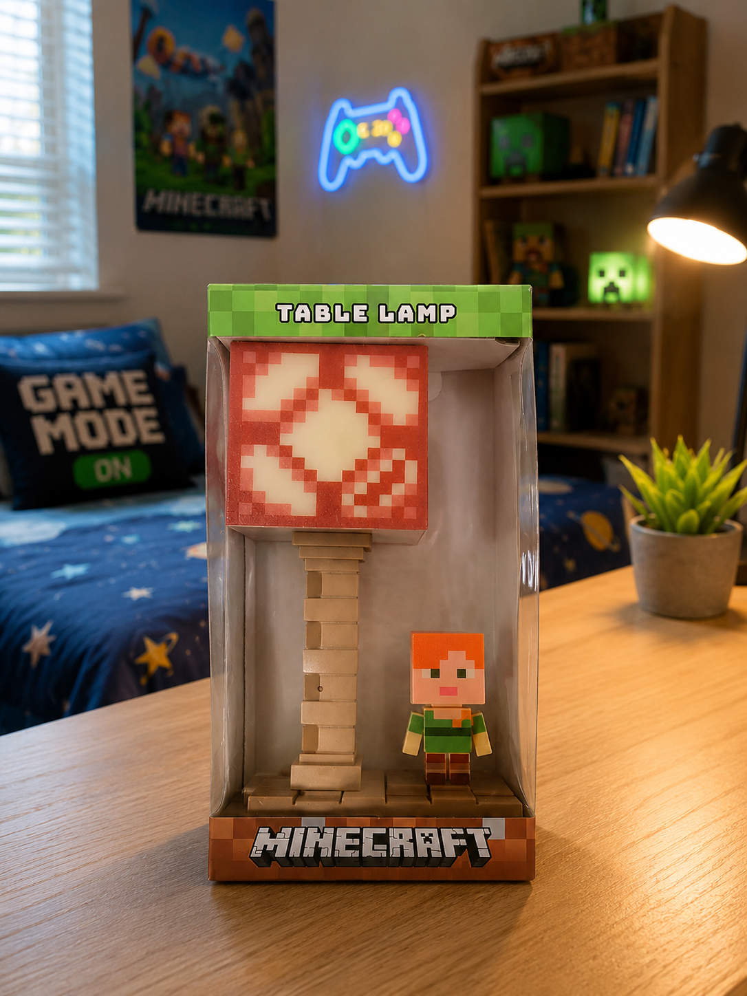 MINECRAFT TABLE LAMP
