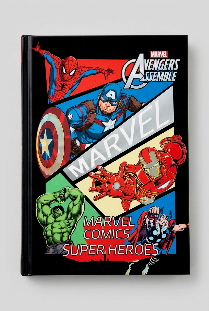 Marvel Super Heroes Character Diary – Assorted Designs Secondary image