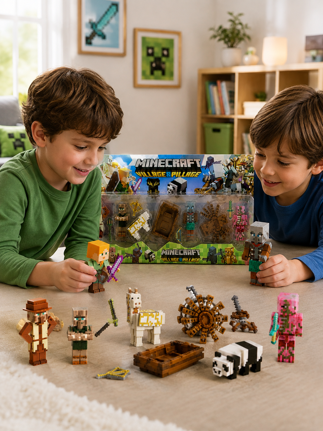 Minecraft VILLAGE & PILLAGE 7 Pieces Secondary image