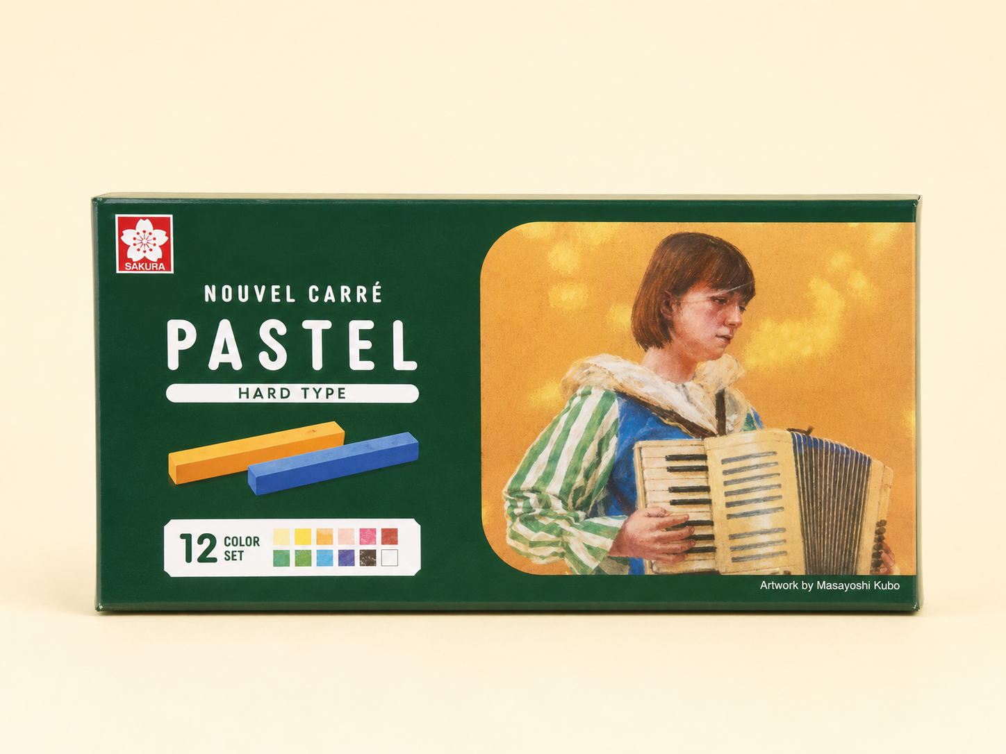 SAKURA HARD PASTELS - 12 PCS