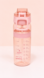 SPORTS FLIP-FLOP WATER BOTTLE- PINK