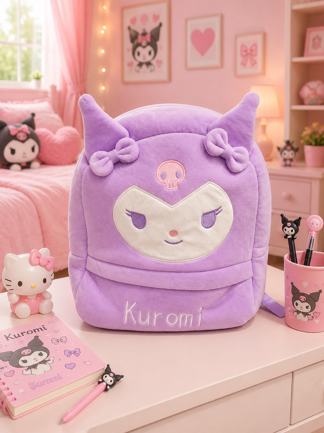 KUROMI PLUSH BAG Main image