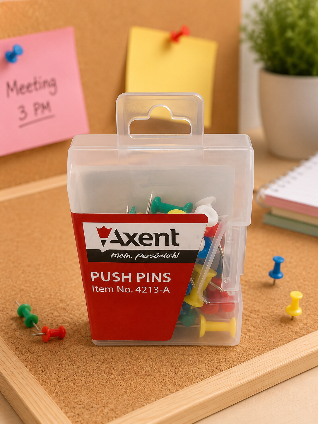 PUSH PIN MULTI-COLOR