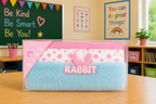 RABBIT PLUSH PENCIL CASE
