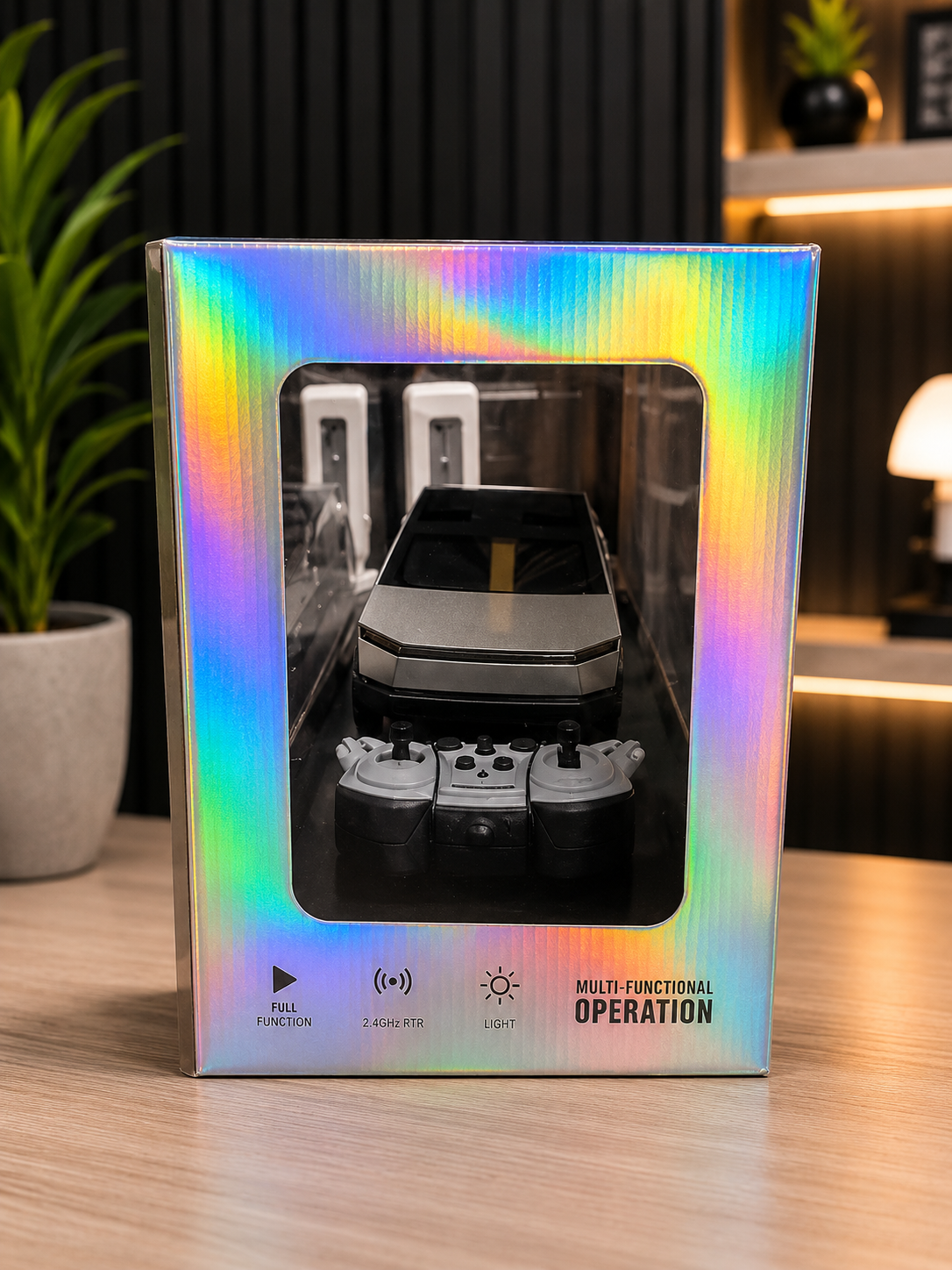 Cybertruck Remote Control Car with Charging Station Secondary image