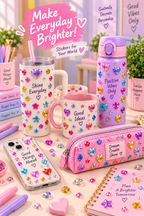 Whimsical Crystal Stickers