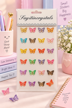 Whimsical Crystal Stickers
