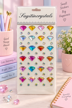 Whimsical Crystal Stickers