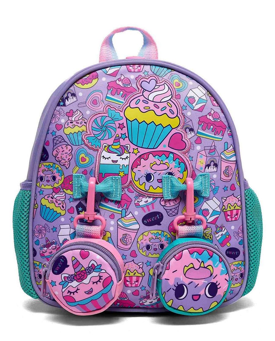SCHOOL BAG 2054 VEST ICE CREAM/DONUT