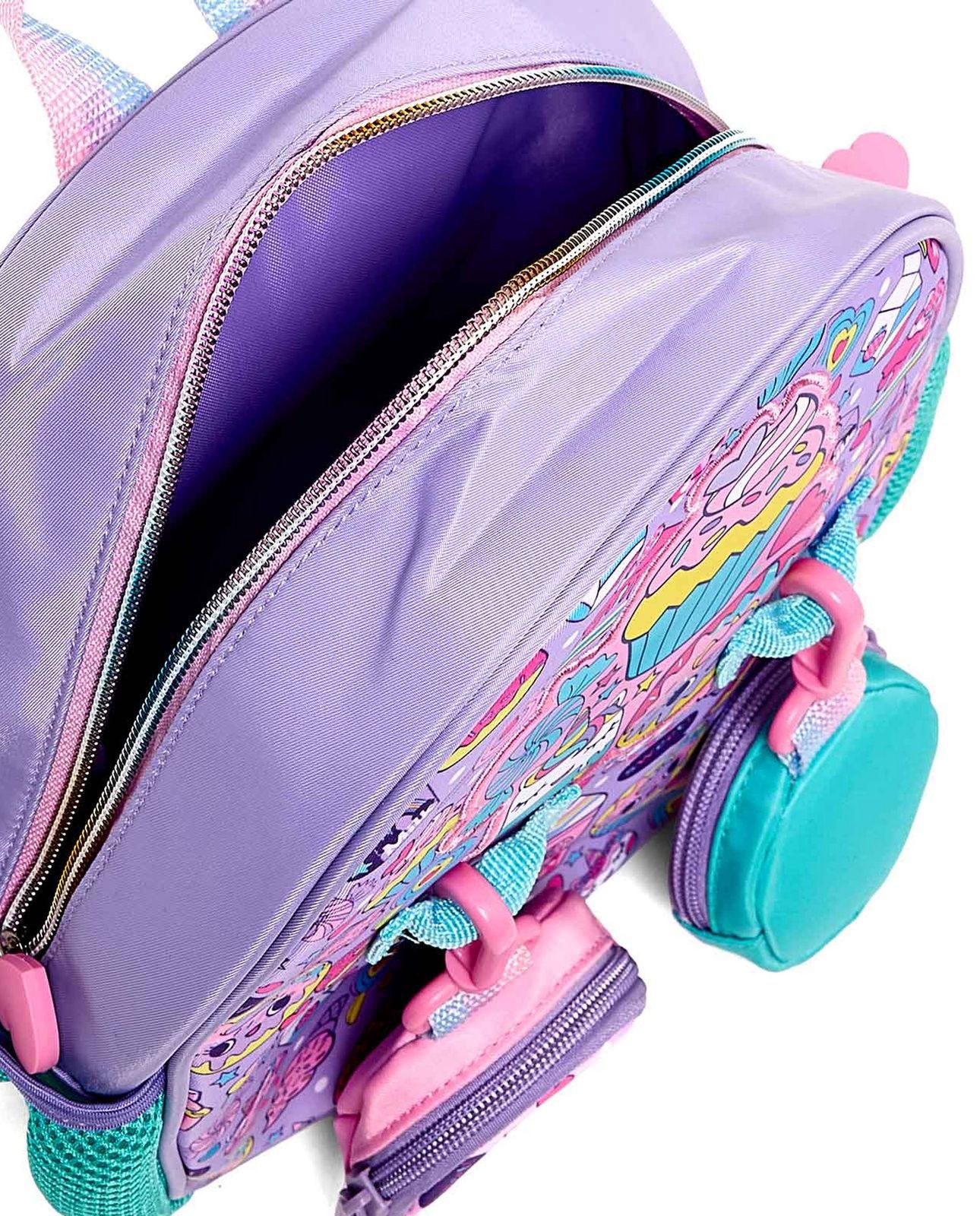 SCHOOL BAG 2054 VEST ICE CREAM/DONUT