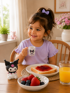 CUP WITH KUROMI FIGURE