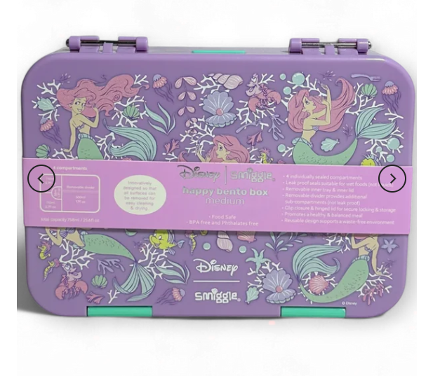 SMIGGLE BENTO BOX - MERMAID