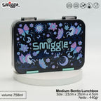 SMIGGLE BENTO BOX - UNICORN BLACK
